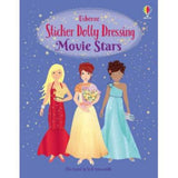 Usborne Sticker Dolly Dressing Movie Stars book - British product