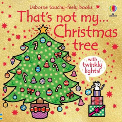 Usborne That's Not My Christmas Tree touch-and-feel book (British brand)
