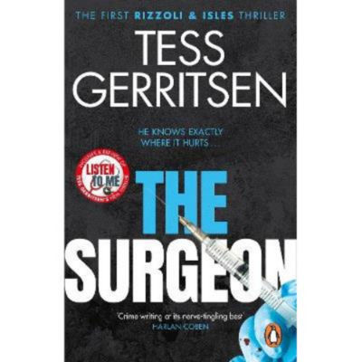 Tess Gerritsen Surgeon crime thriller paperback (British brand)