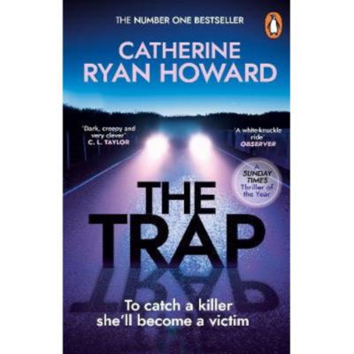 Paperback copy of The Trap by Catherine Ryan Howard (British brand)