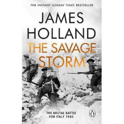 James Holland Savage Storm paperback book, imported from the UK