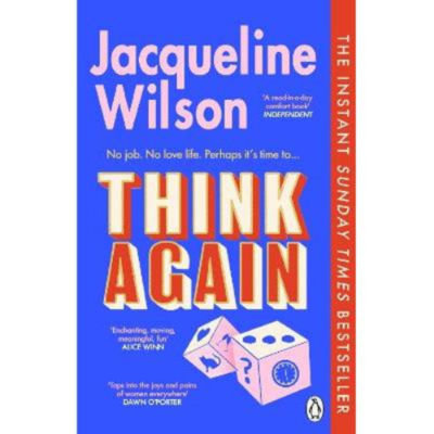 Jacqueline Wilson Think Again paperback novel - British product