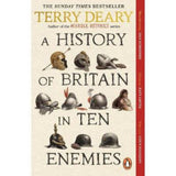 Terry Deary History of Britain in Ten Enemies paperback (British brand)