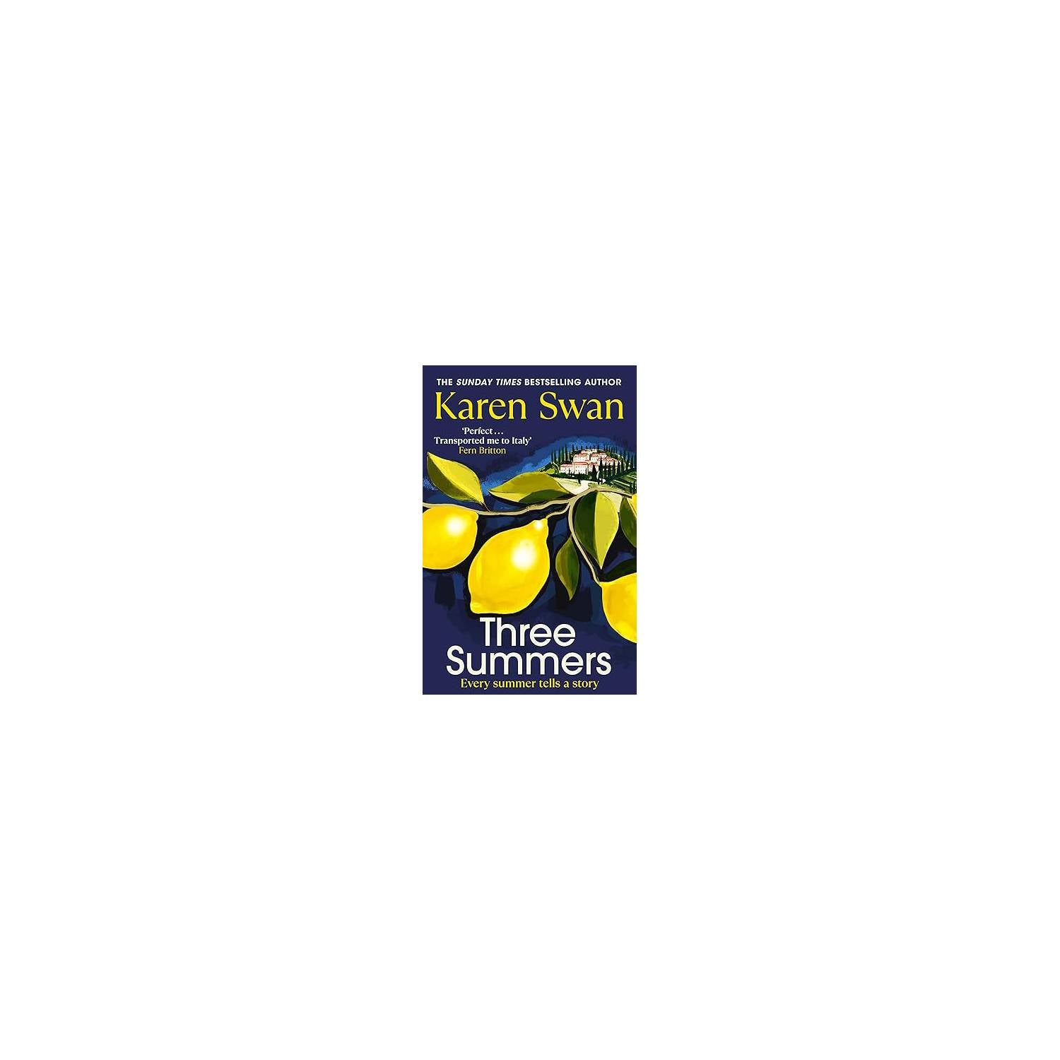 Karen Swan Three Summers paperback book, imported from the UK