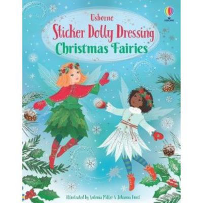 Sticker Dolly Dressing Christmas Fairies book (British brand)