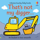 Usborne That's not my digger touchy-feely book (British brand)