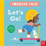 Carolina Buzio Toddler Talk Let's Go board book, UK version