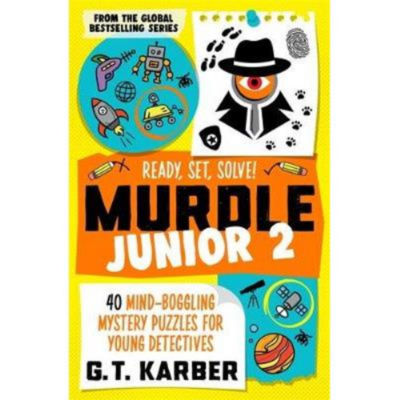 Murdle kids puzzle book Junior 2, UK version