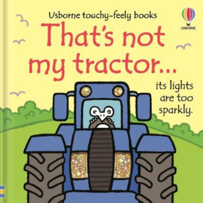 Usborne That's Not My Tractor touchy-feely board book, UK version