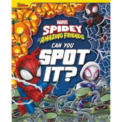 Marvel Spidey search-and-find book for kids, imported from the UK