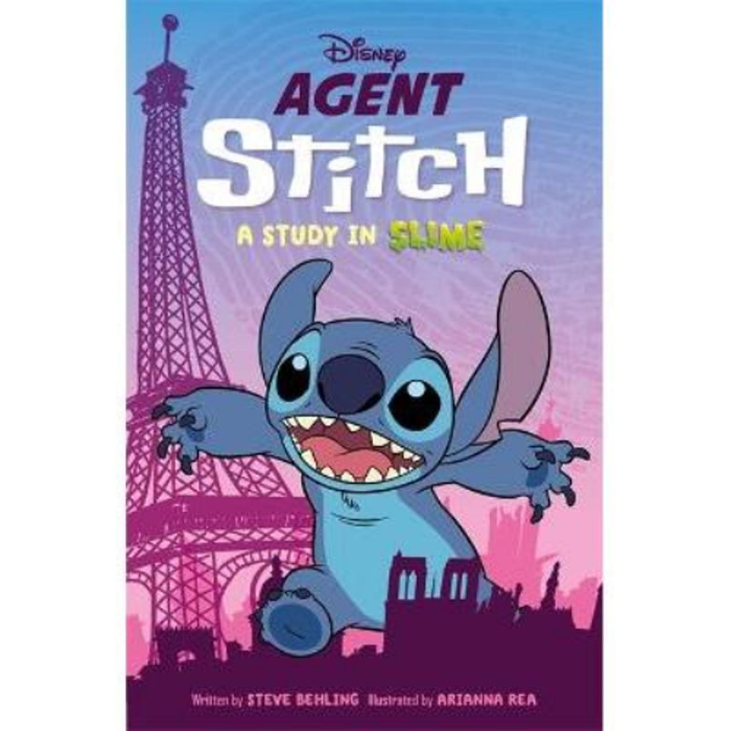 Disney children's novel Agent Stitch A Study in Slime, UK version