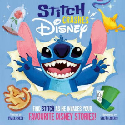 Disney Stitch Crashes Disney picture book, UK version