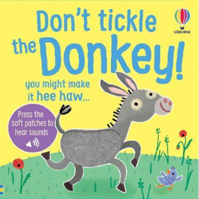 Don't Tickle the Donkey interactive sound book, imported from the UK
