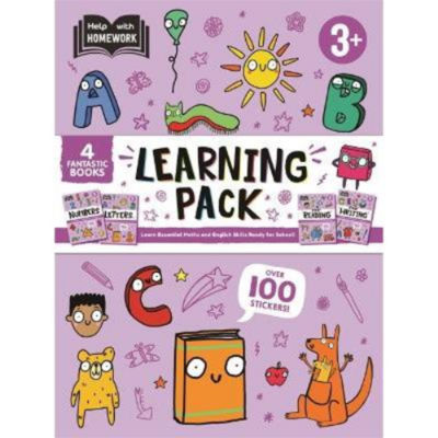 Autumn Publishing preschool learning pack 3+ sticker workbooks - British product