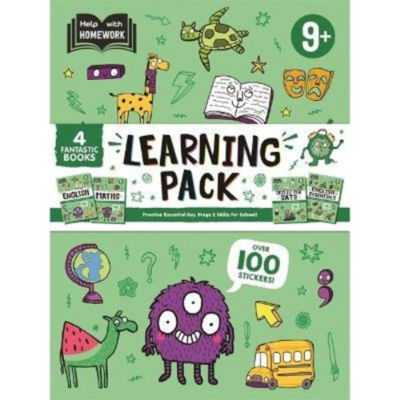 Autumn Publishing 9+ learning sticker workbook pack - British product