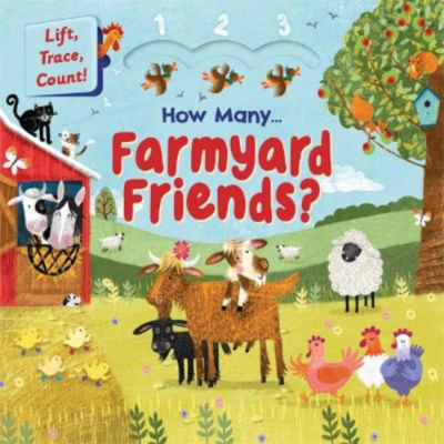 Autumn Publishing farmyard friends counting board book, UK version