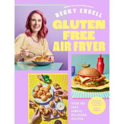 Becky Excell Gluten Free Air Fryer cookbook hardback, UK version