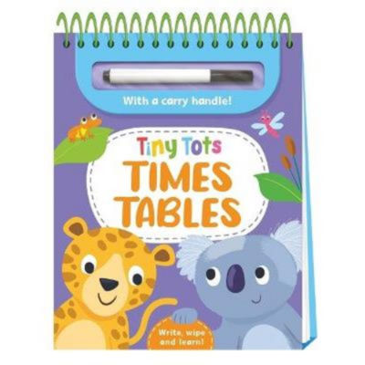 Igloo Books times tables book, imported from the UK