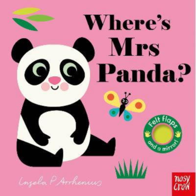 ASDA Ingela P Arrhenius Where's Mrs Panda Felt Flap Board Book- Buy online at McGrocer