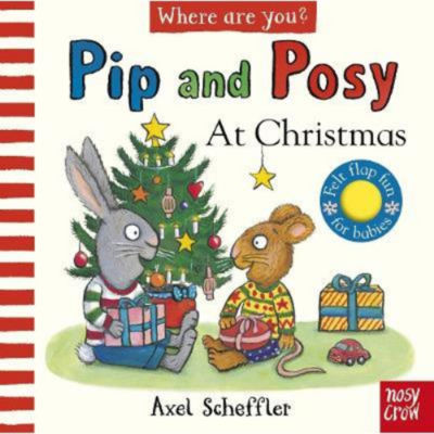 Pip and Posy board book felt flaps Christmas - British product