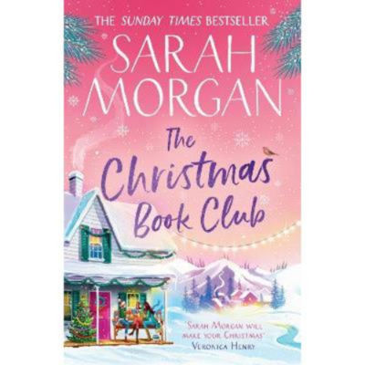 Sarah Morgan paperback book Christmas Book Club, imported from the UK