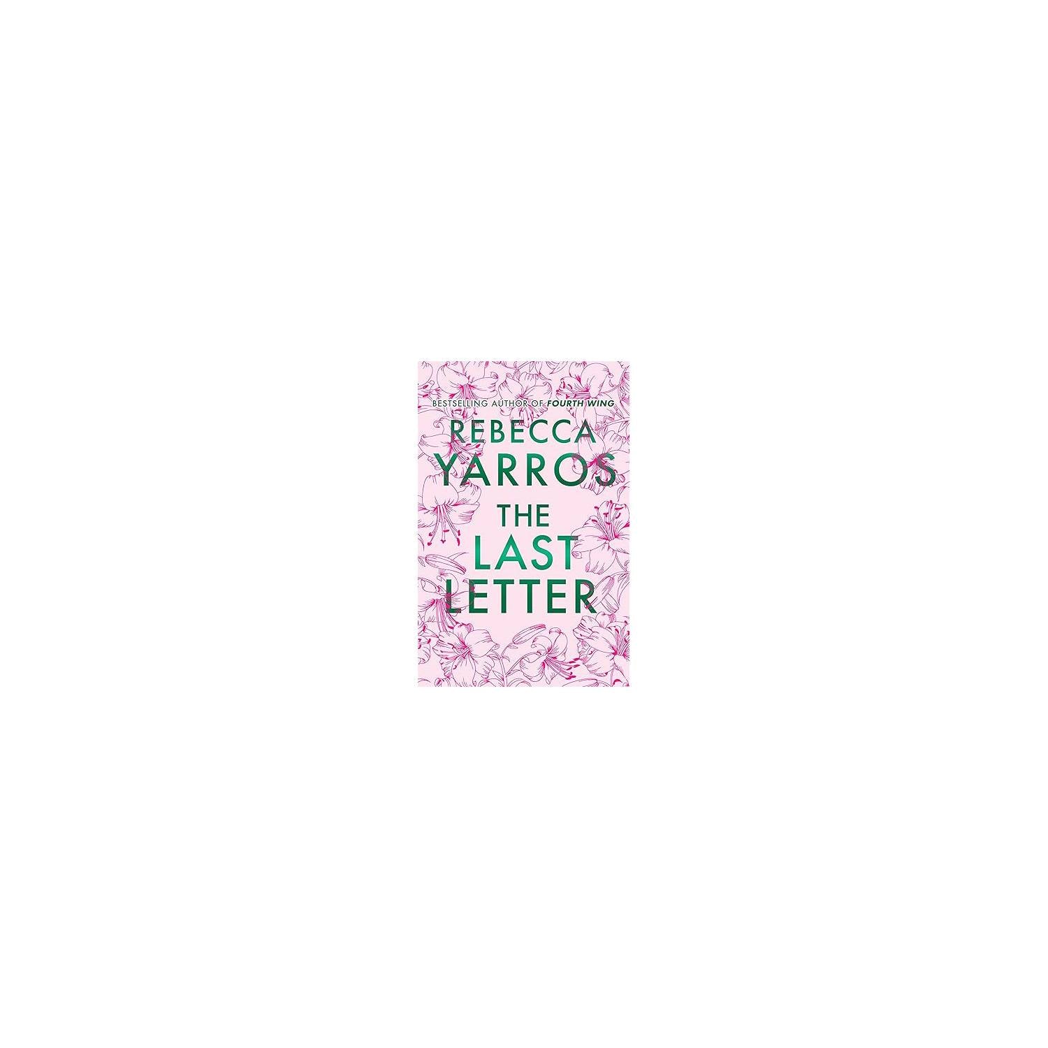 Rebecca Yarros The Last Letter hardback book - British product