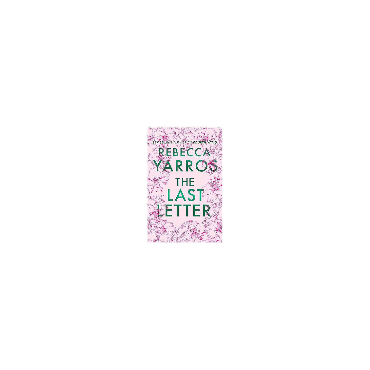 Rebecca Yarros The Last Letter hardback book - British product