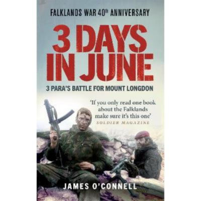 Paperback Three Days in June by James O'Connell, UK version