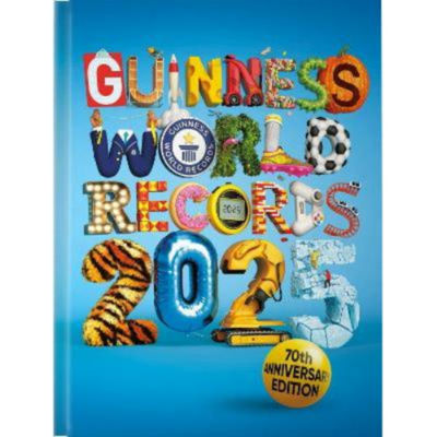 Guinness World Records 2025 hardback book, UK version