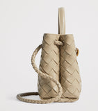 Bottega Veneta mini leather Andiamo top-handle bag - British product