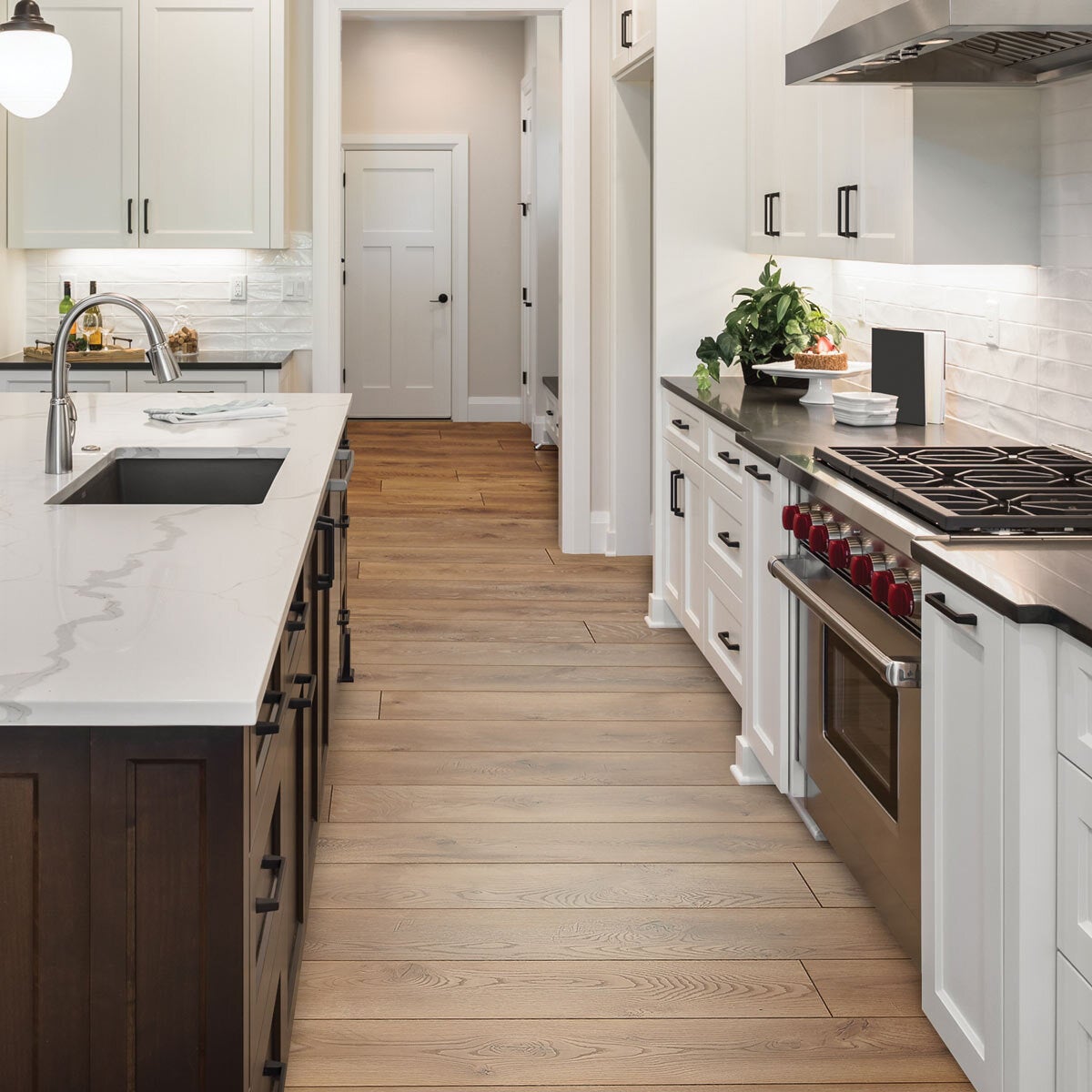 Golden Select Woodland Oak laminate flooring (British brand)