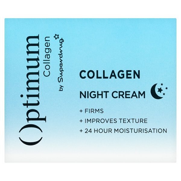 Superdrug Optimum Collagen Night Face Cream 50ml GOODS Superdrug   