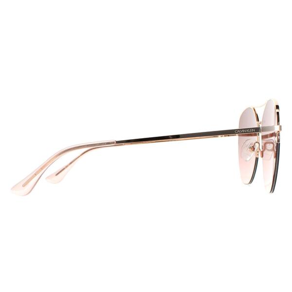 Calvin Klein men's sunglasses CK20121S rose gold brown, imported from the UK