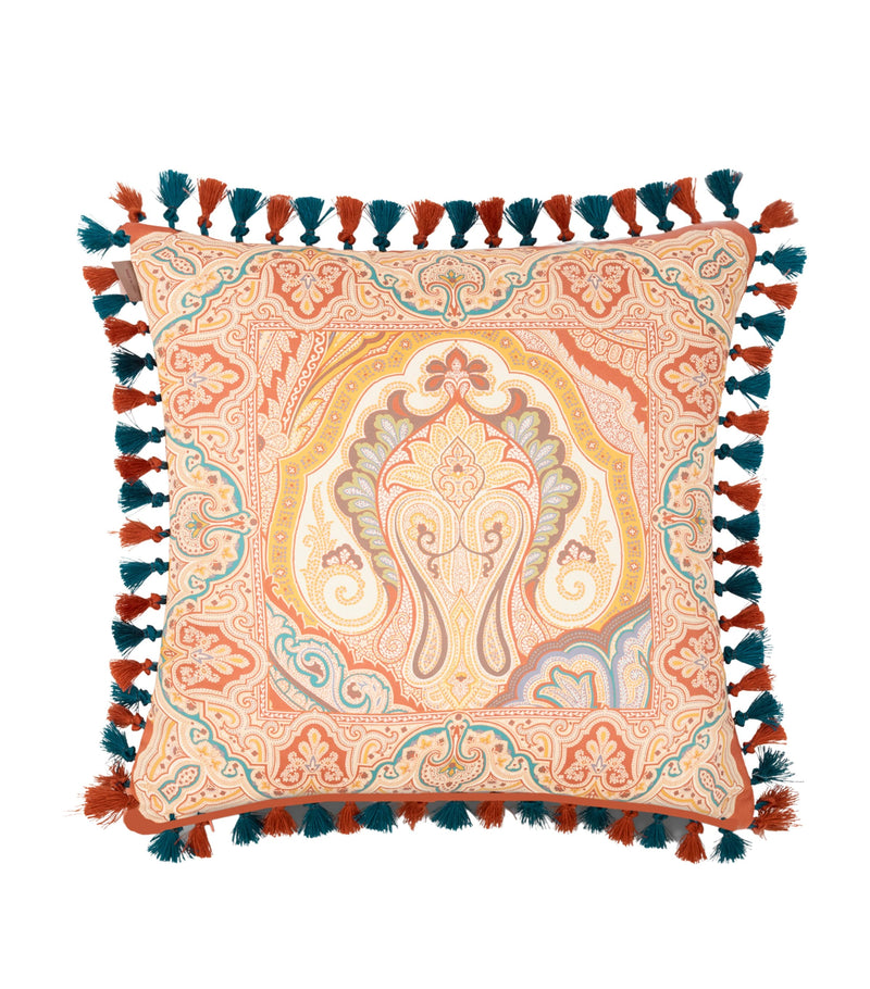 Etro Hoa cushion tassel trim 45cm, imported from the UK