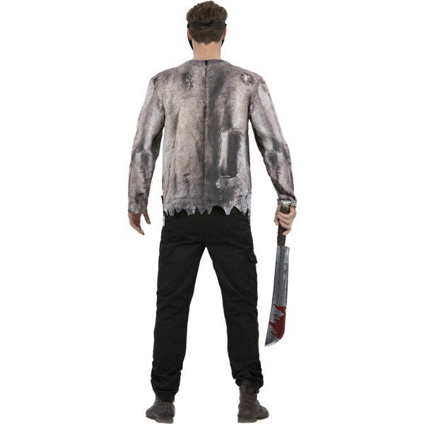 Smiffys Jason Voorhees costume with hockey mask (British brand)