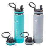 ThermoFlask insulated water bottles 710ml 2 pack (British brand)