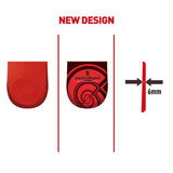 Sorbothane shock-absorbing heel pads red size 6-8 - British product
