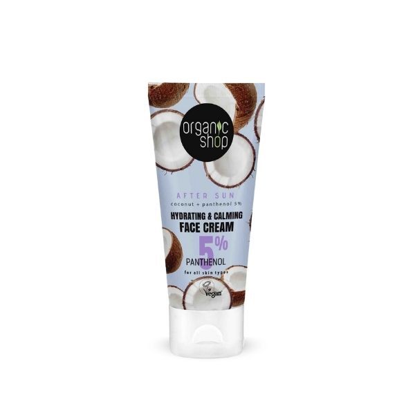 Organic Shop after sun face cream 50ml - British product