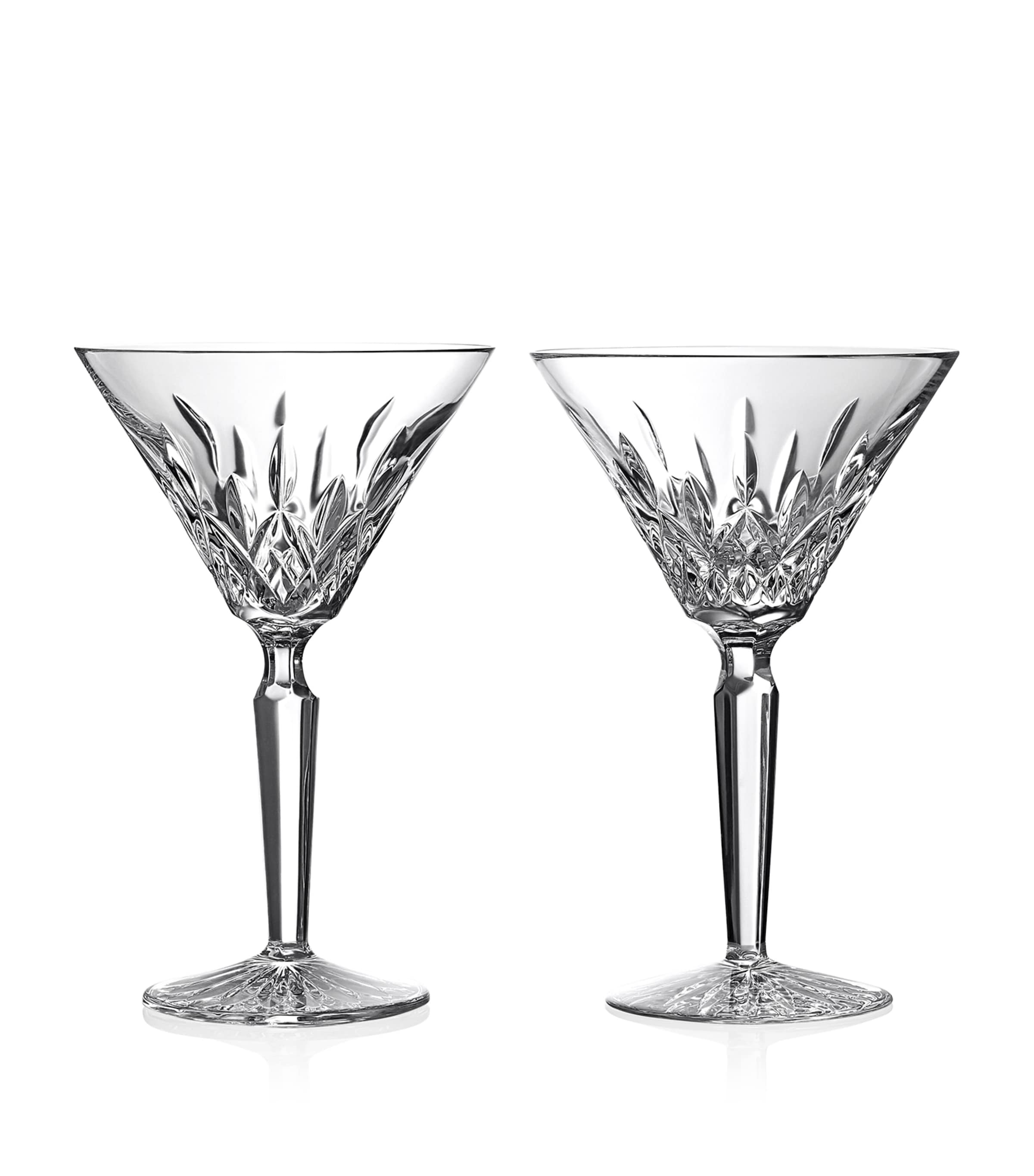 Waterford Lismore martini glasses 220ml (British brand)
