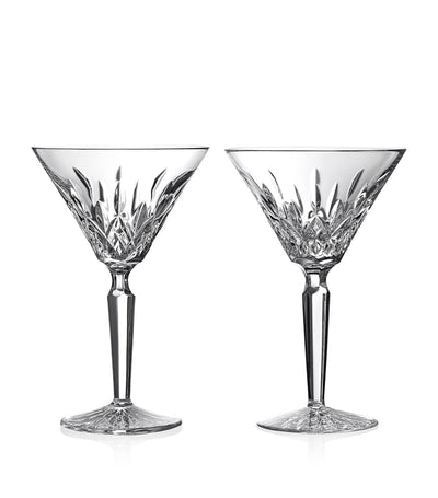 Waterford Sett med 2 Lismore Martini Glass (220ml)