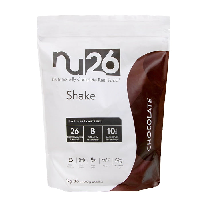 NU26 Nutritionally Complete Real Food Chocolate Shake 1kg GOODS Holland&Barrett   