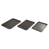 Sainsbury's Home Baking Tray Set (38cm/35cm/32cm) 3pc GOODS Sainsburys   