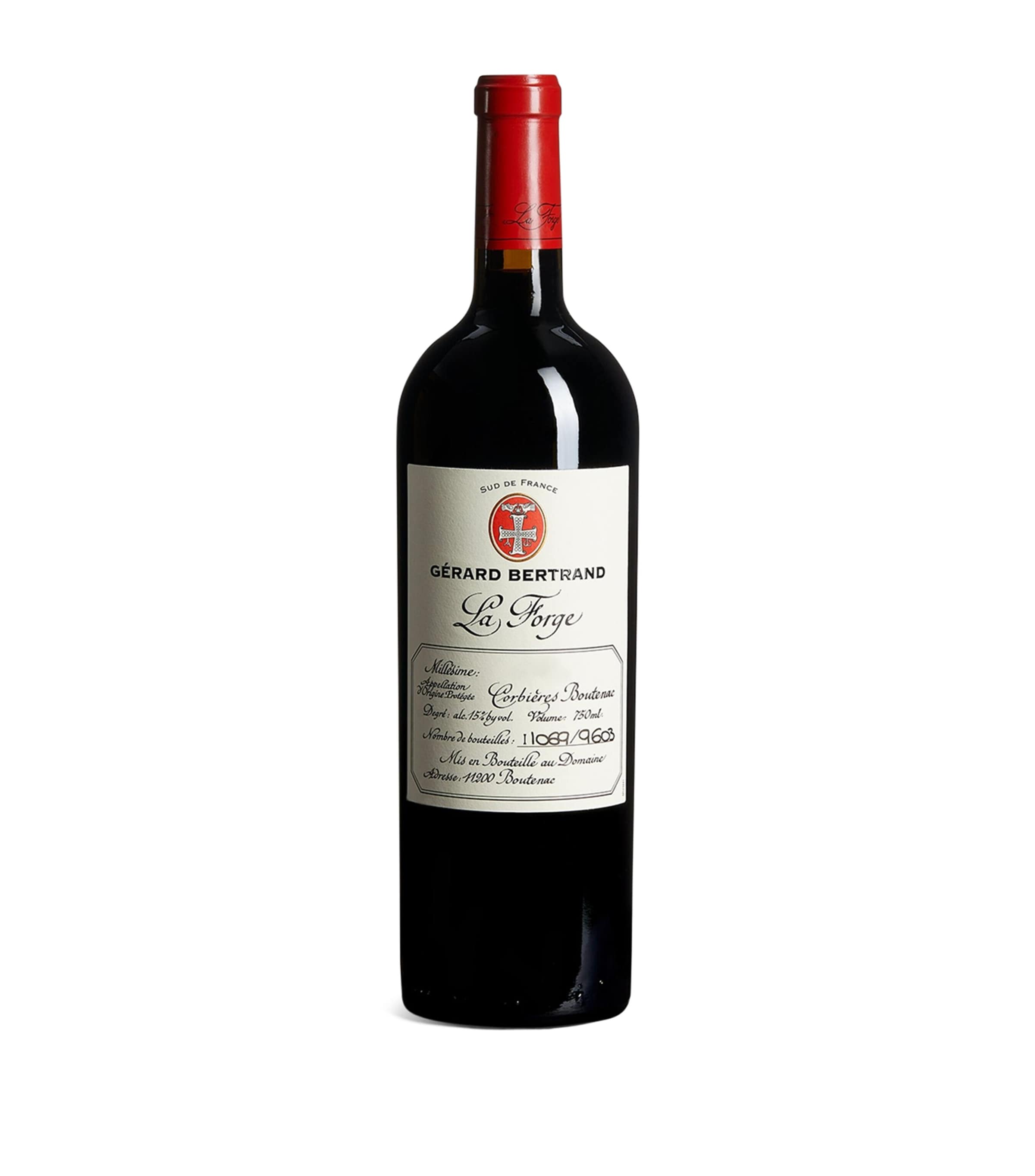 Gérard Bertrand Corbieres-Boutenac La Forge 2020 red wine 75cl, UK version
