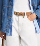 Maje Miss M leather belt 3cm width - British product