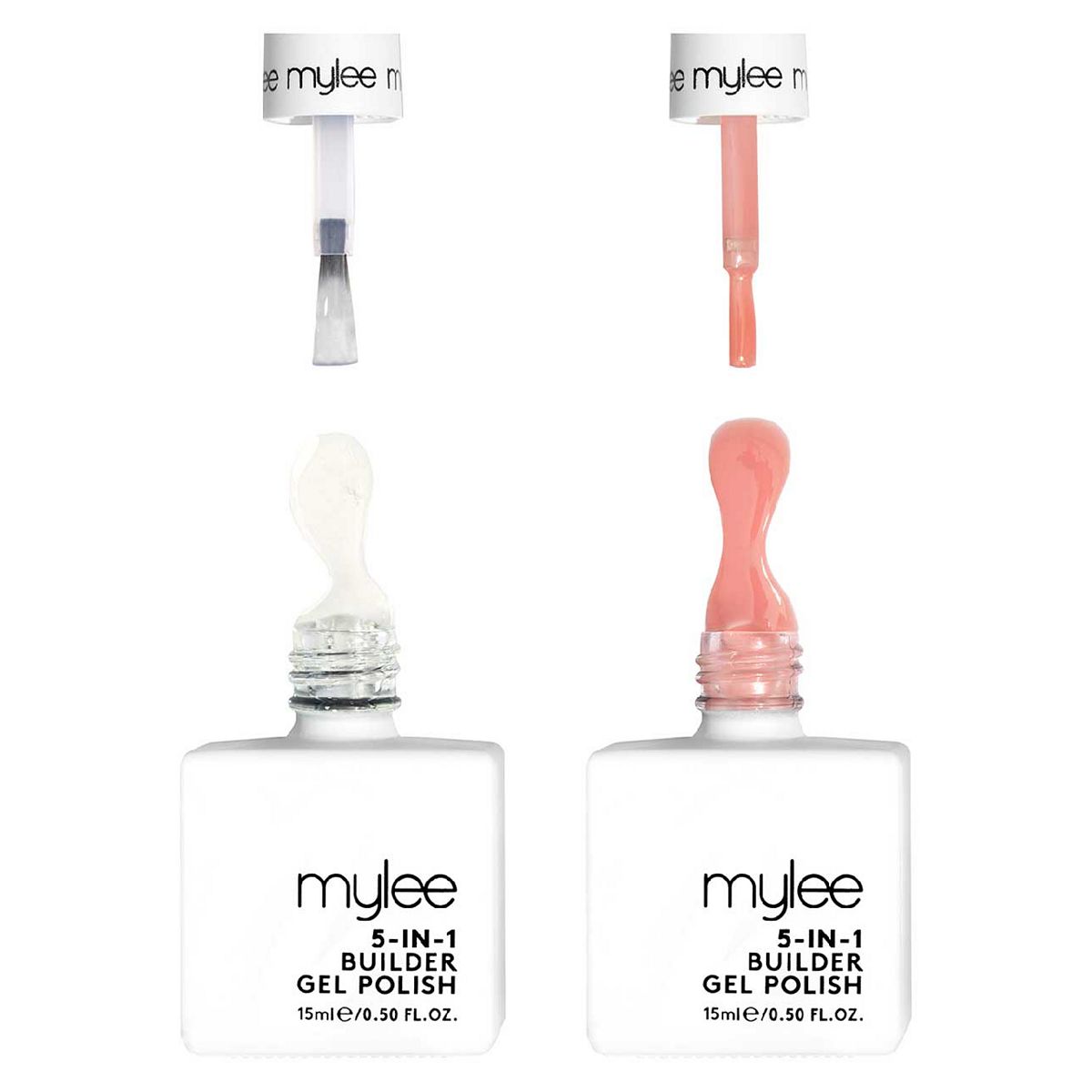 Mylee 5 in 1 Builder Gel Duo (Clear/Peach) Body Care Boots   