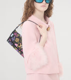 Valentino Garavani DeVain small moiré floral shoulder bag (British brand)