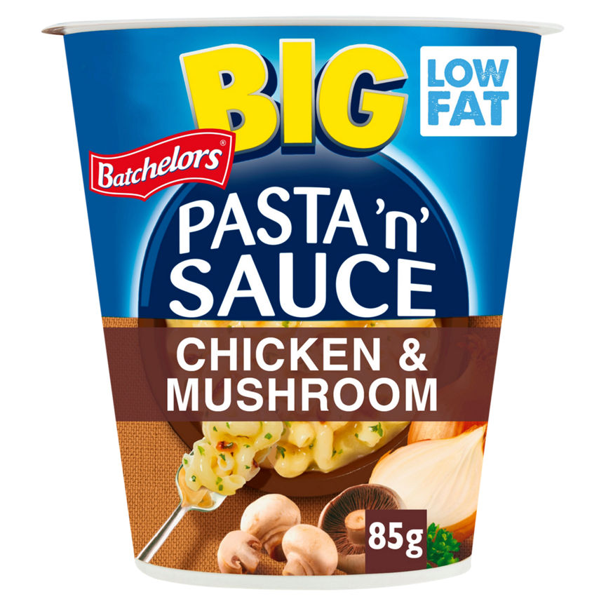 Batchelors Big Pasta 'n' Sauce Chicken & Mushroom Flavour Pot GOODS ASDA   