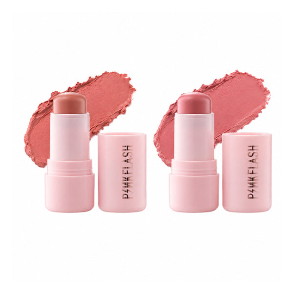 Livingandhome Blush Stick Duo Apricot & Grapefruit