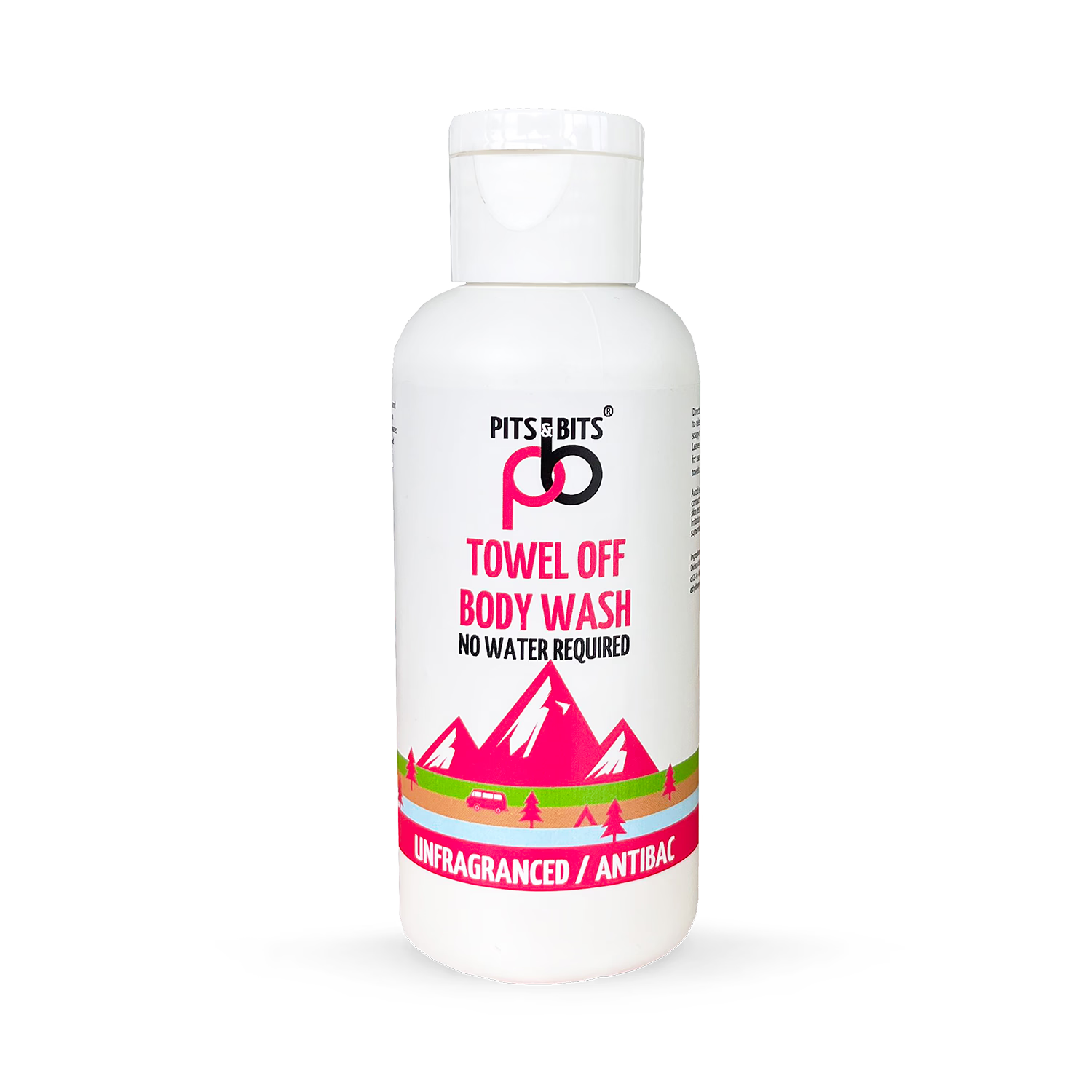 Pits & Bits antibacterial body wash no rinse 100ml - British product