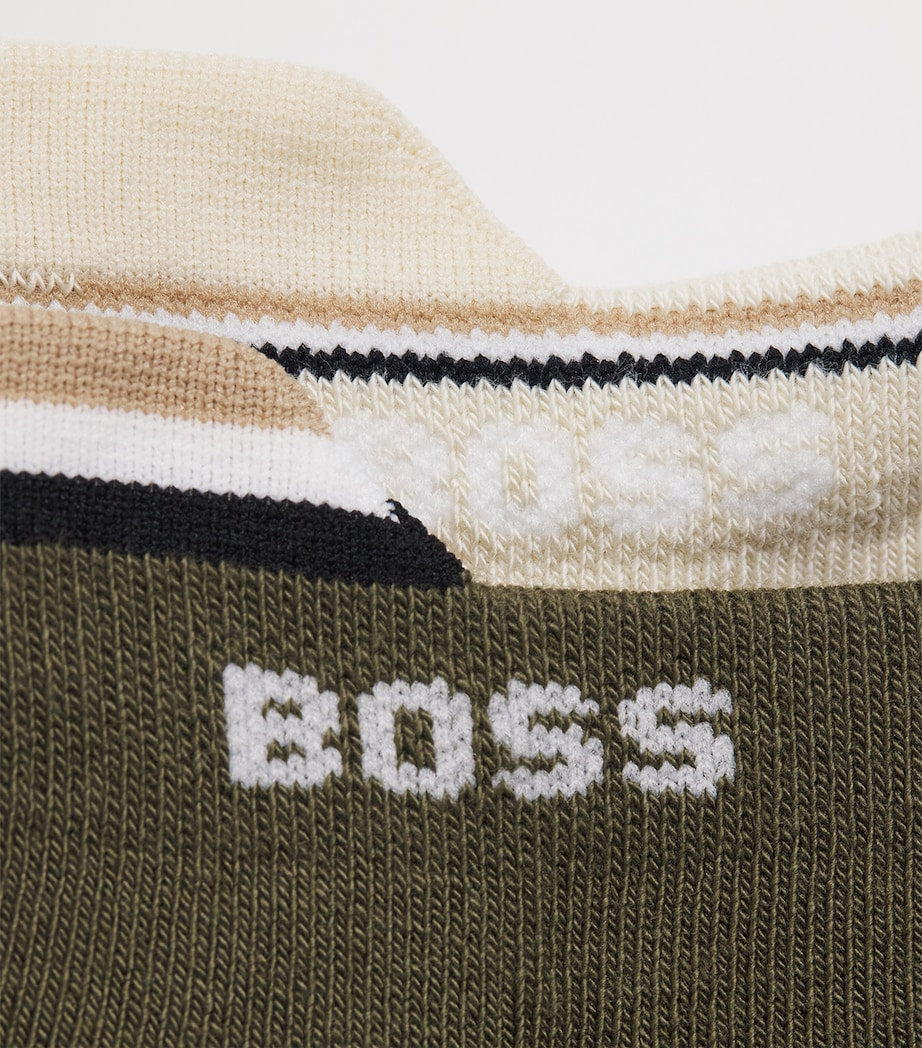BOSS logo stripe socks pack of 3, imported from the UK
